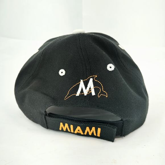 Miami Dolphins NFL Football Hat Blat Orange Adjustable - Picture 2 of 3